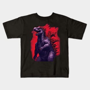 Conquer the monsterverse :Godzilla minus one Kids T-Shirt